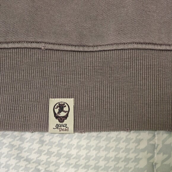 thisisneverthat x Grateful Dead Half Zip Polo Sweatshirt - Picture 7 of 9